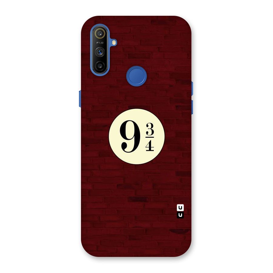 Red Wall Express Back Case for Realme Narzo 10A