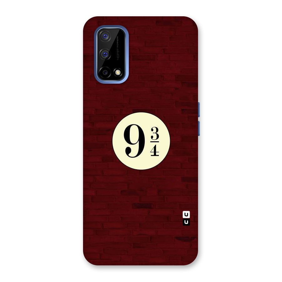 Red Wall Express Back Case for Realme Narzo 30 Pro