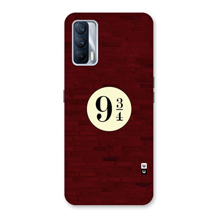 Red Wall Express Back Case for Realme X7