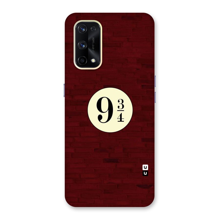 Red Wall Express Glass Back Case for Realme X7 Pro