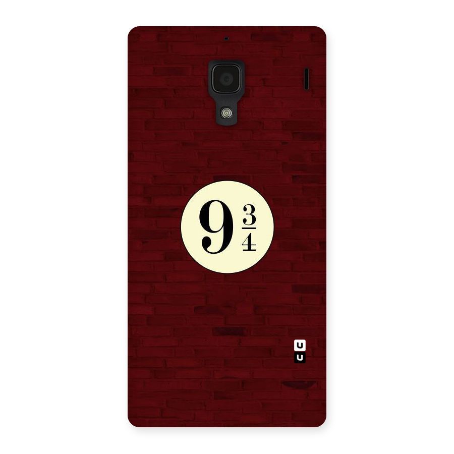 Red Wall Express Back Case for Redmi 1S