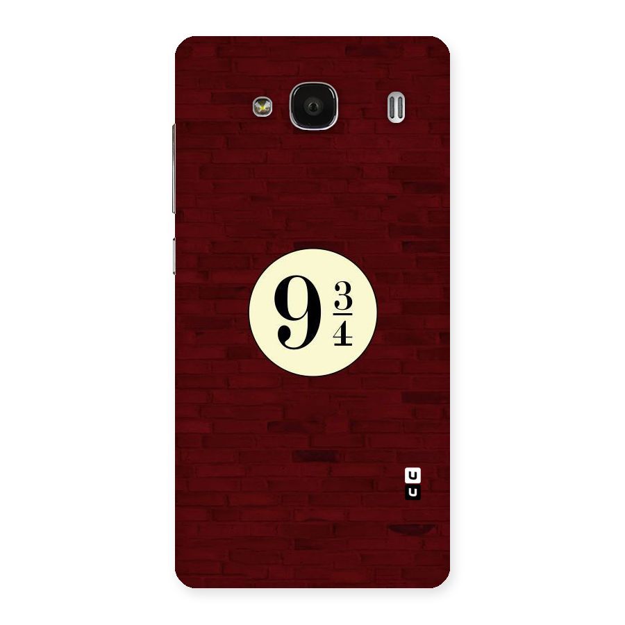 Red Wall Express Back Case for Redmi 2