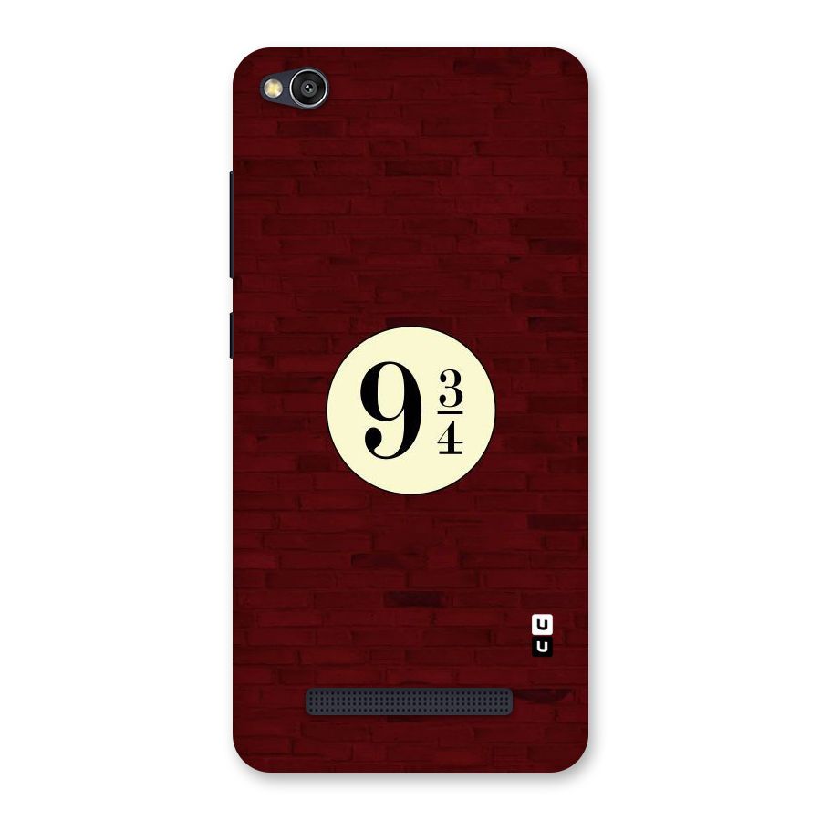 Red Wall Express Back Case for Redmi 4A