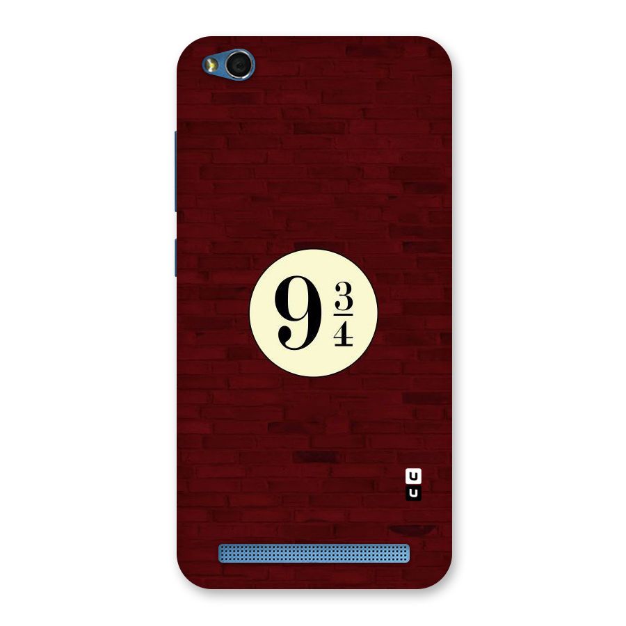 Red Wall Express Back Case for Redmi 5A