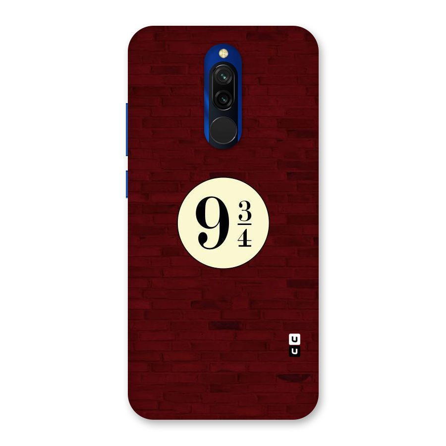 Red Wall Express Back Case for Redmi 8