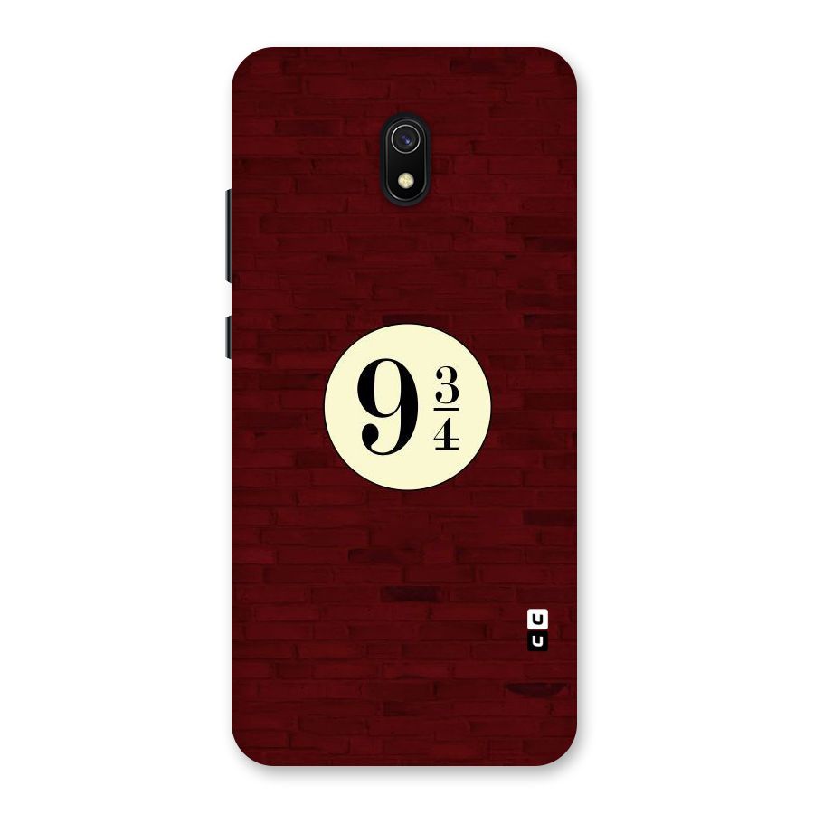 Red Wall Express Back Case for Redmi 8A