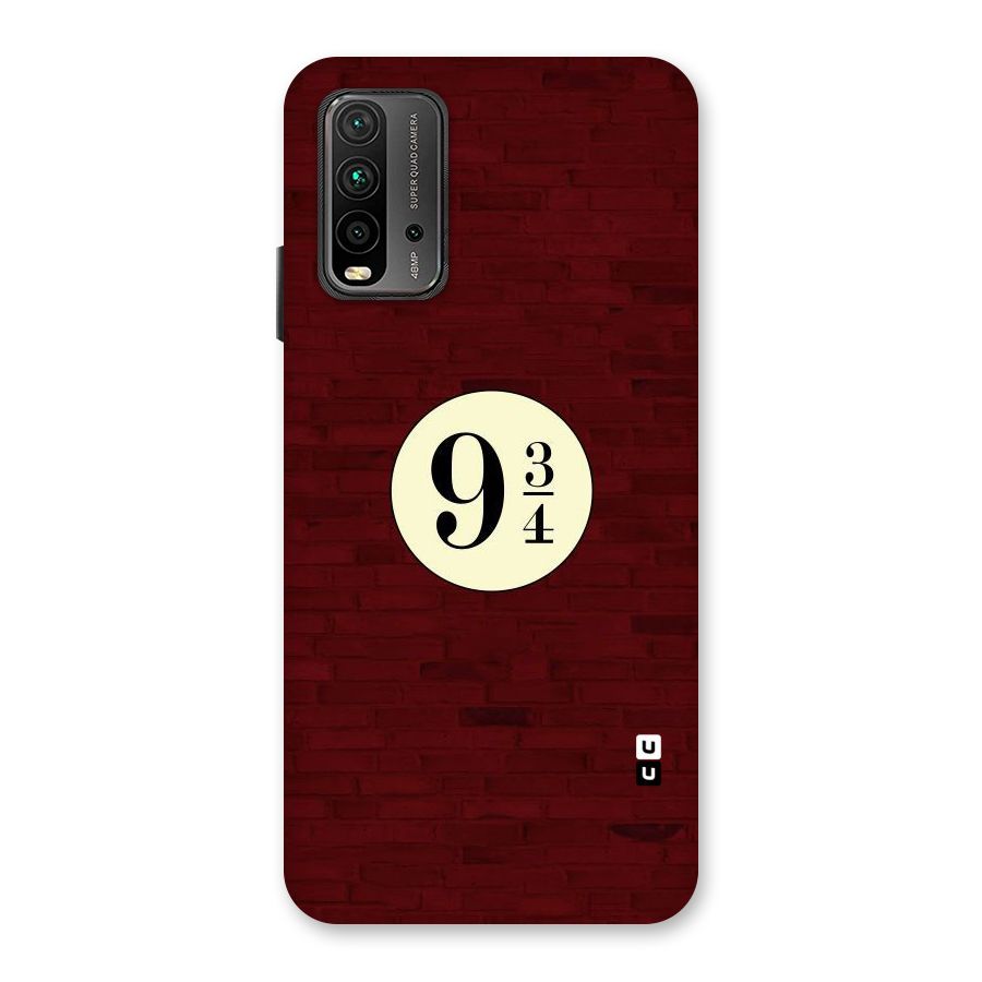 Red Wall Express Back Case for Redmi 9 Power