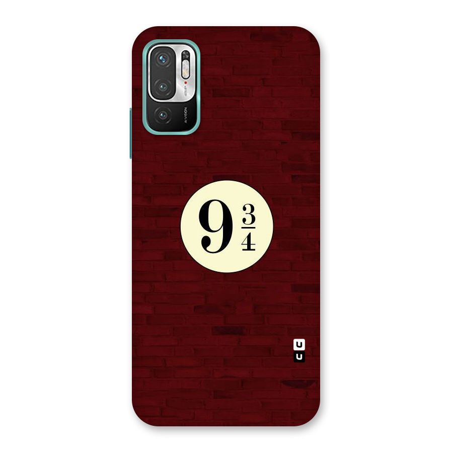Red Wall Express Back Case for Redmi Note 10T 5G