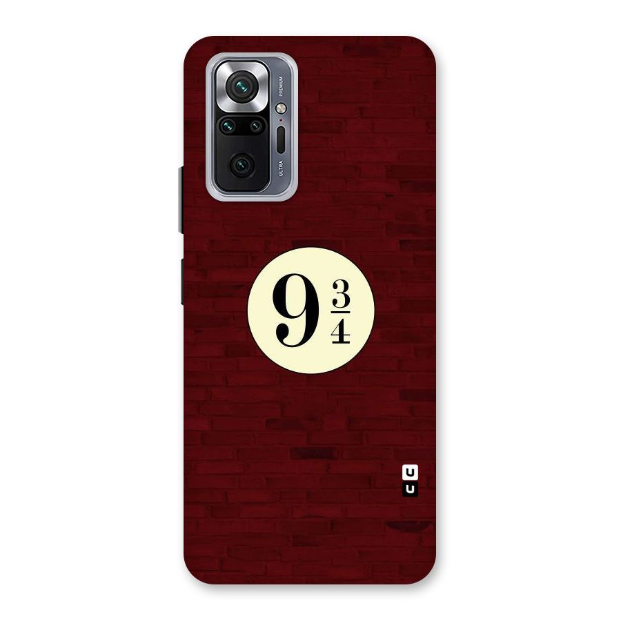 Red Wall Express Back Case for Redmi Note 10 Pro Max