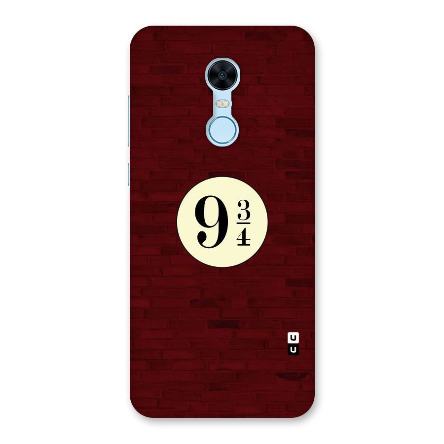 Red Wall Express Back Case for Redmi Note 5