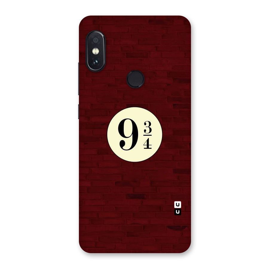 Red Wall Express Back Case for Redmi Note 5 Pro