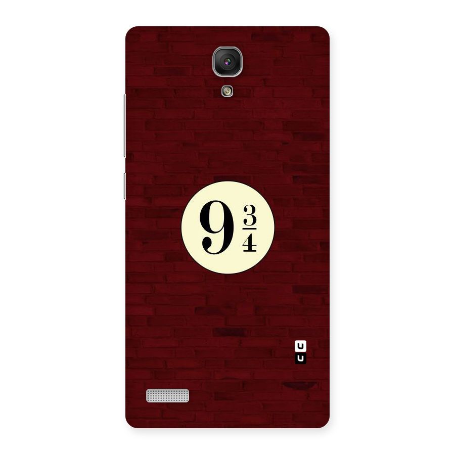 Red Wall Express Back Case for Redmi Note Prime