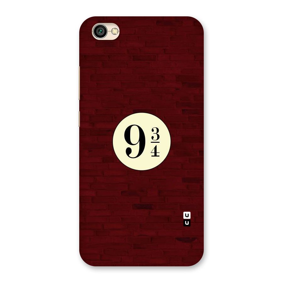 Red Wall Express Back Case for Redmi Y1 Lite