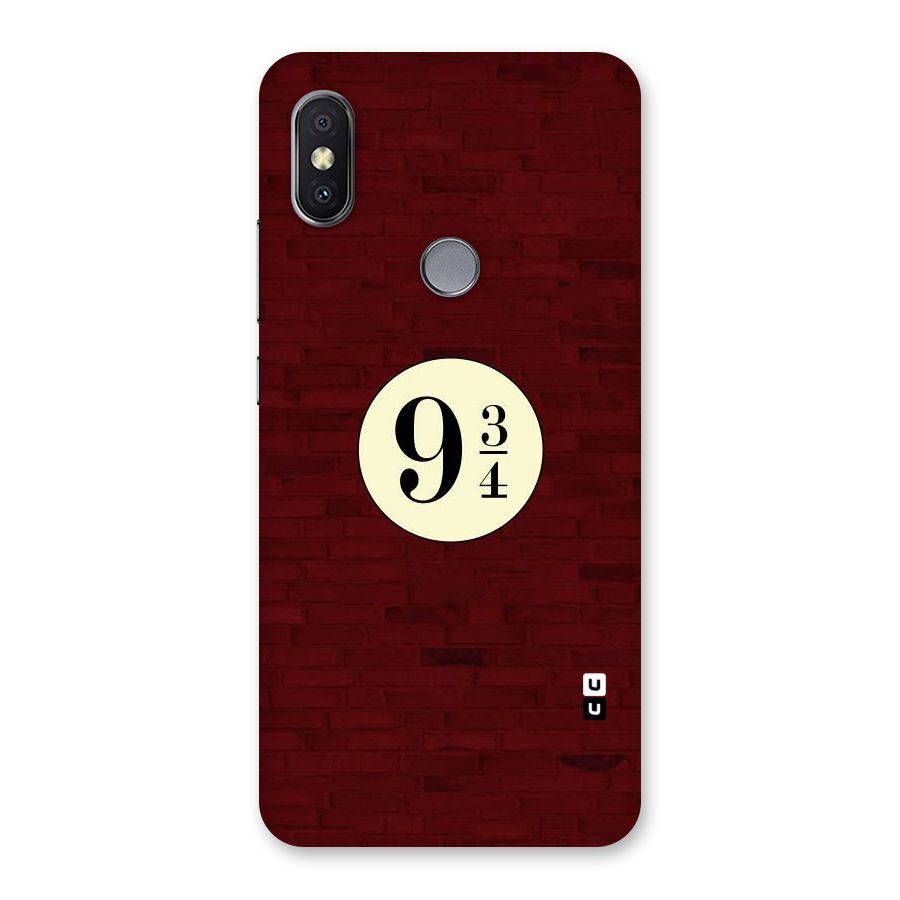 Red Wall Express Back Case for Redmi Y2