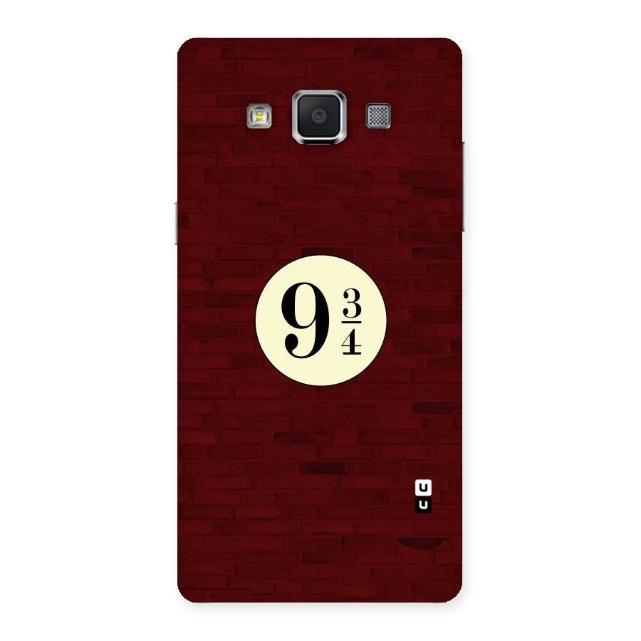 Red Wall Express Back Case for Samsung Galaxy A5