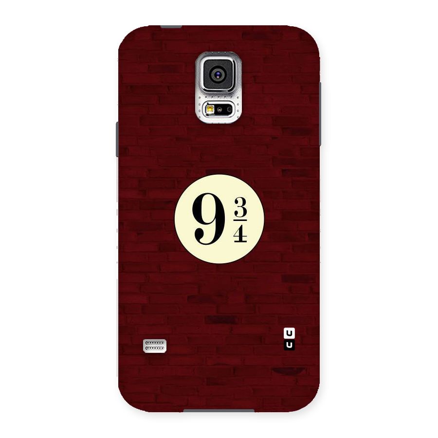Red Wall Express Back Case for Samsung Galaxy S5