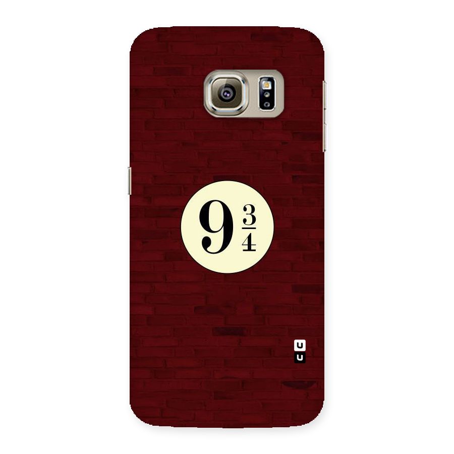 Red Wall Express Back Case for Samsung Galaxy S6 Edge