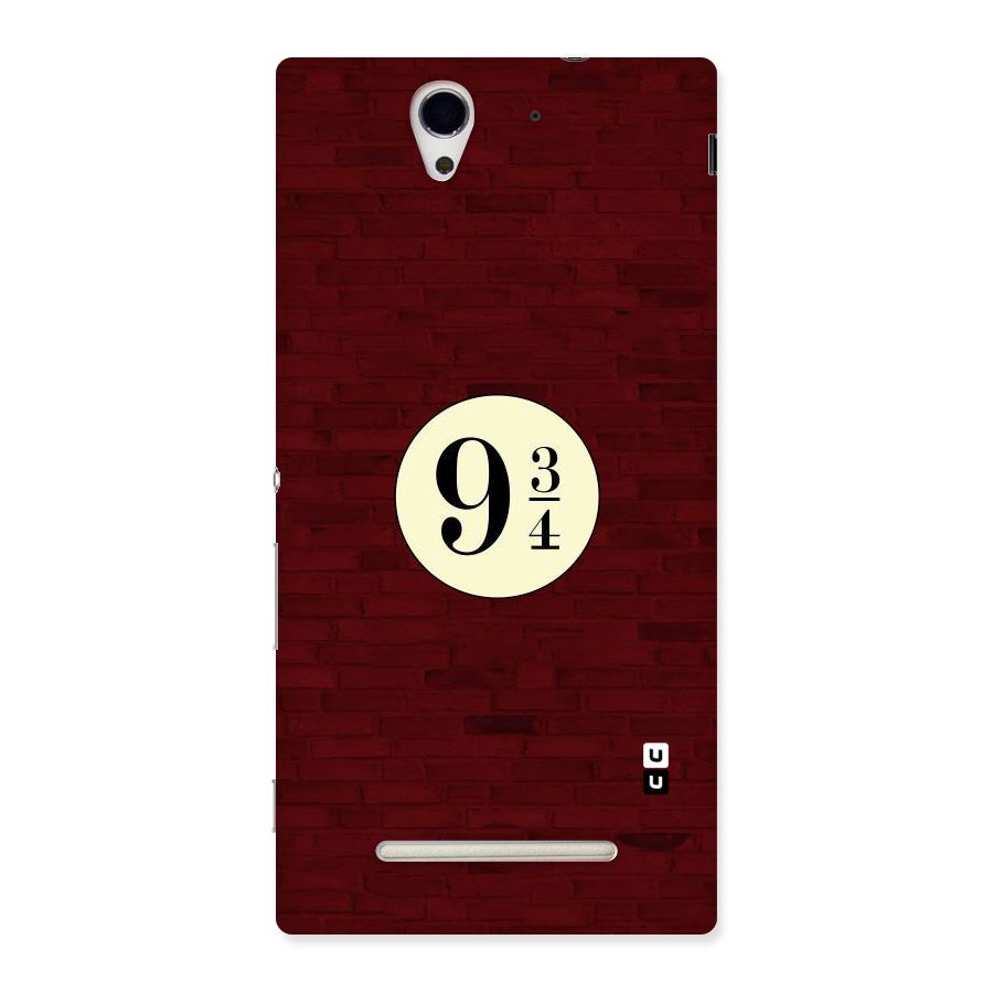 Red Wall Express Back Case for Sony Xperia C3