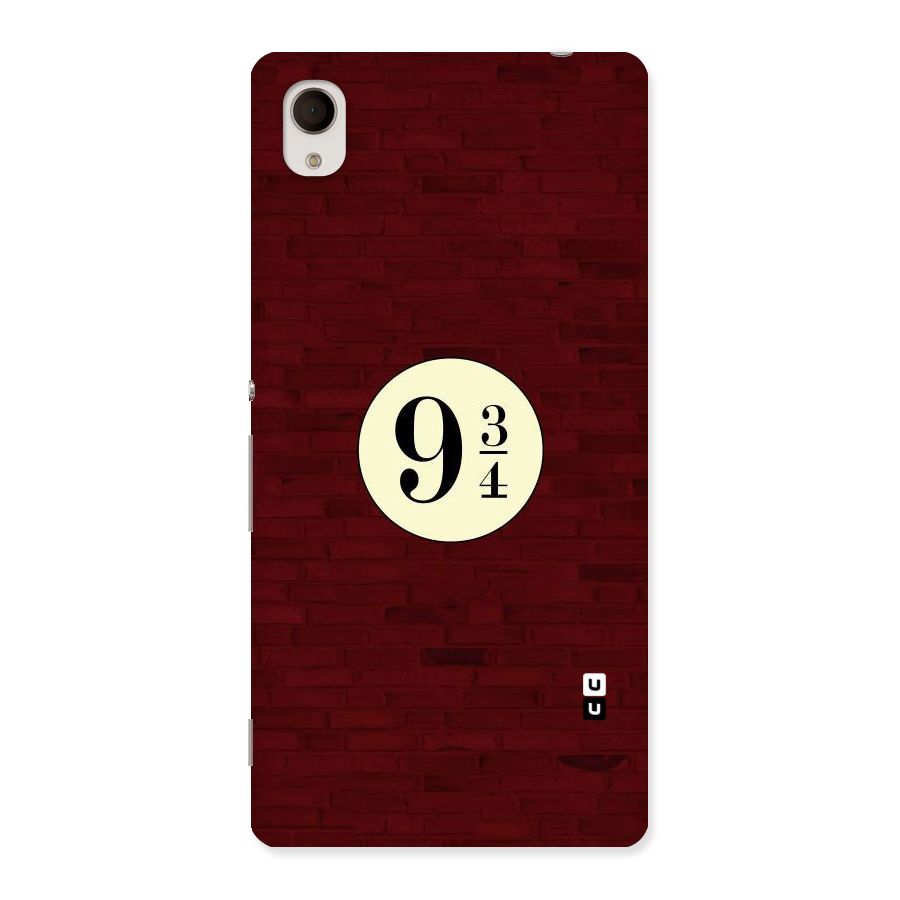 Red Wall Express Back Case for Sony Xperia M4