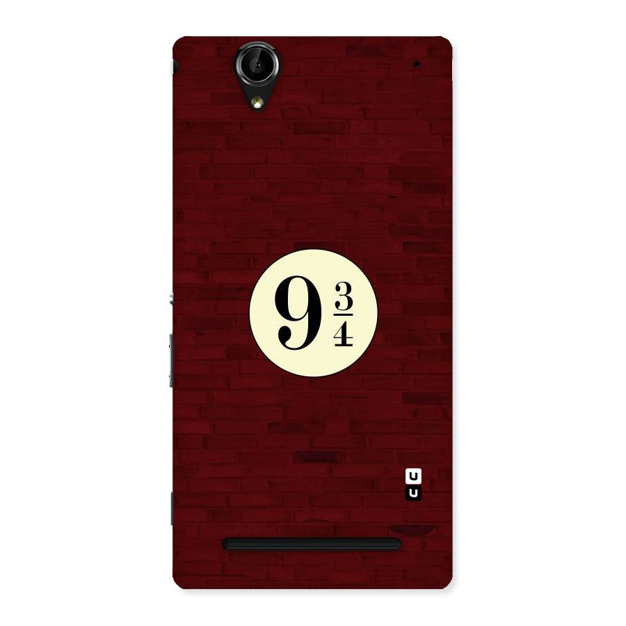 Red Wall Express Back Case for Sony Xperia T2