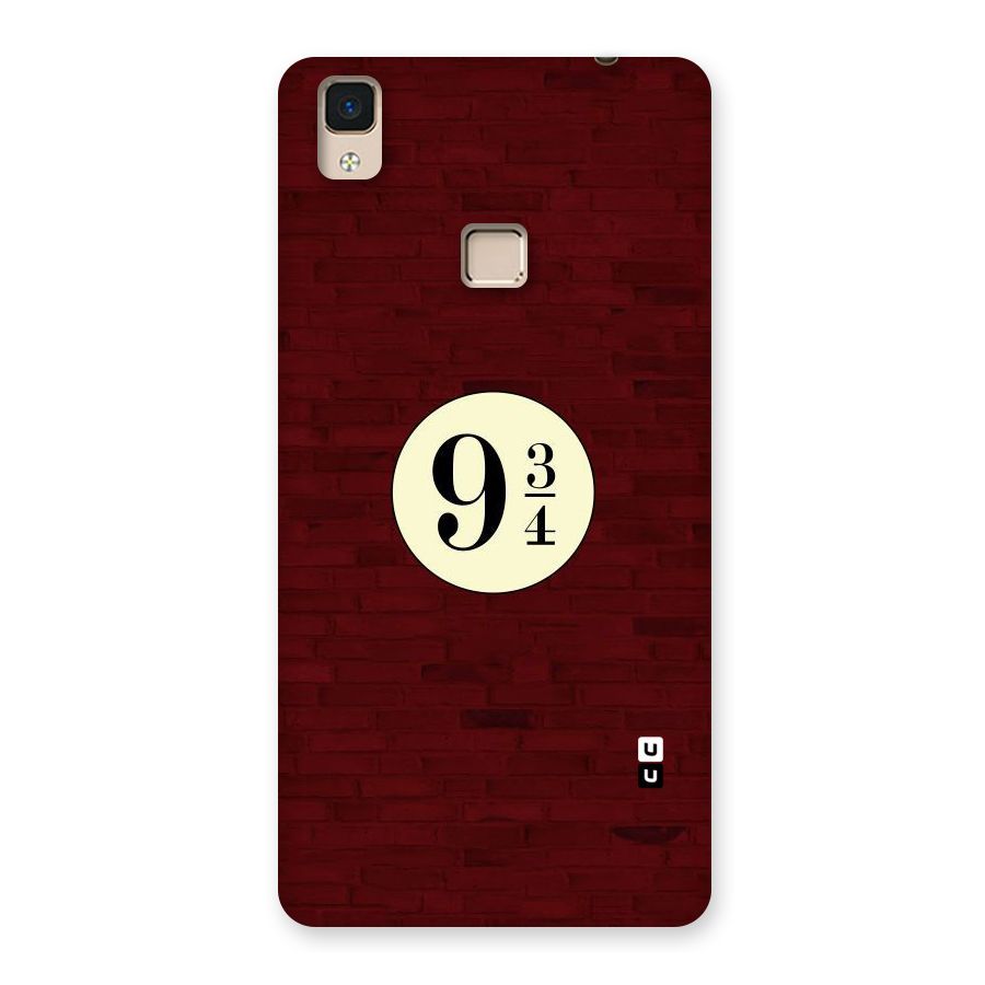 Red Wall Express Back Case for V3 Max