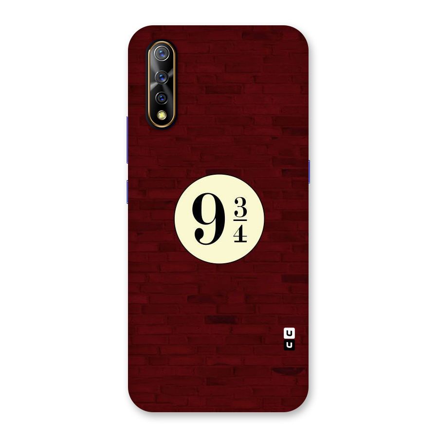 Red Wall Express Back Case for Vivo S1