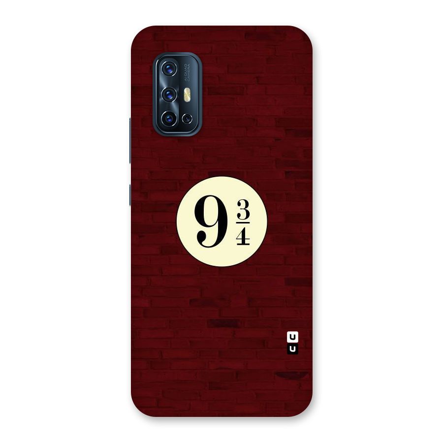 Red Wall Express Back Case for Vivo V17