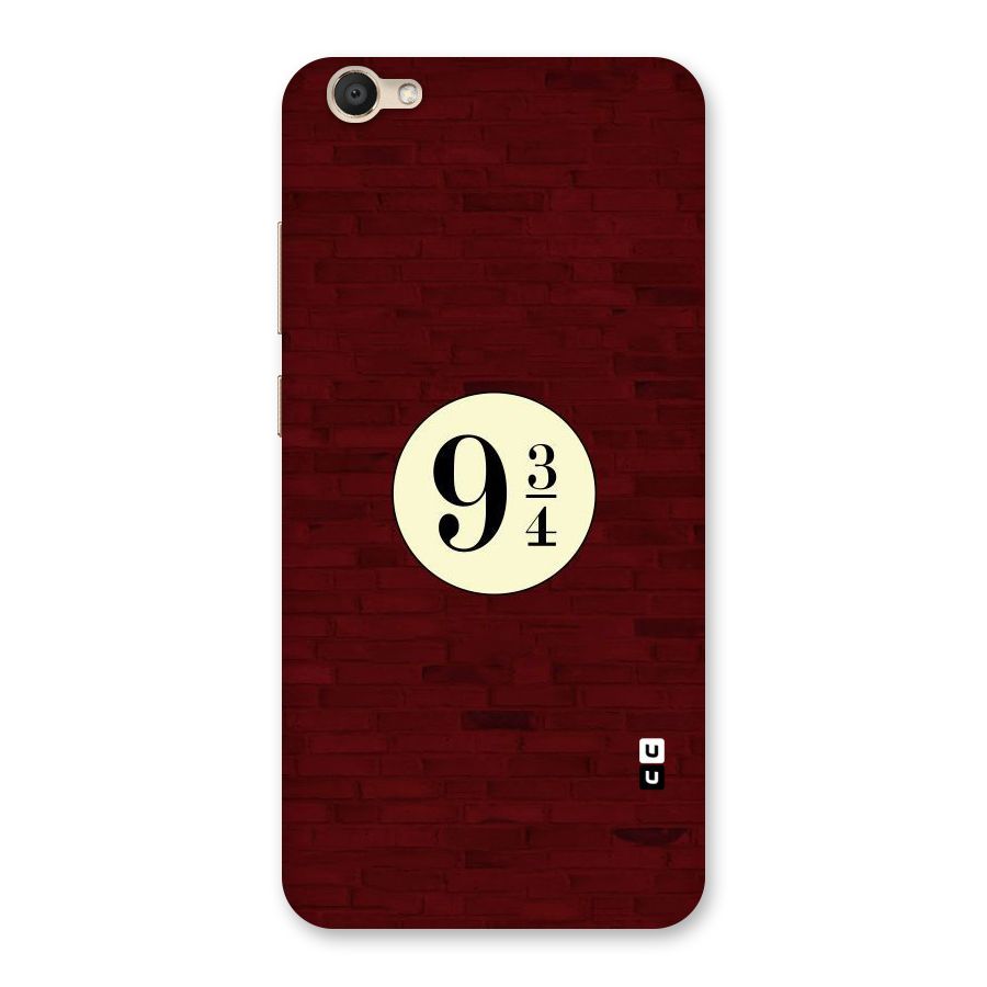 Red Wall Express Back Case for Vivo V5