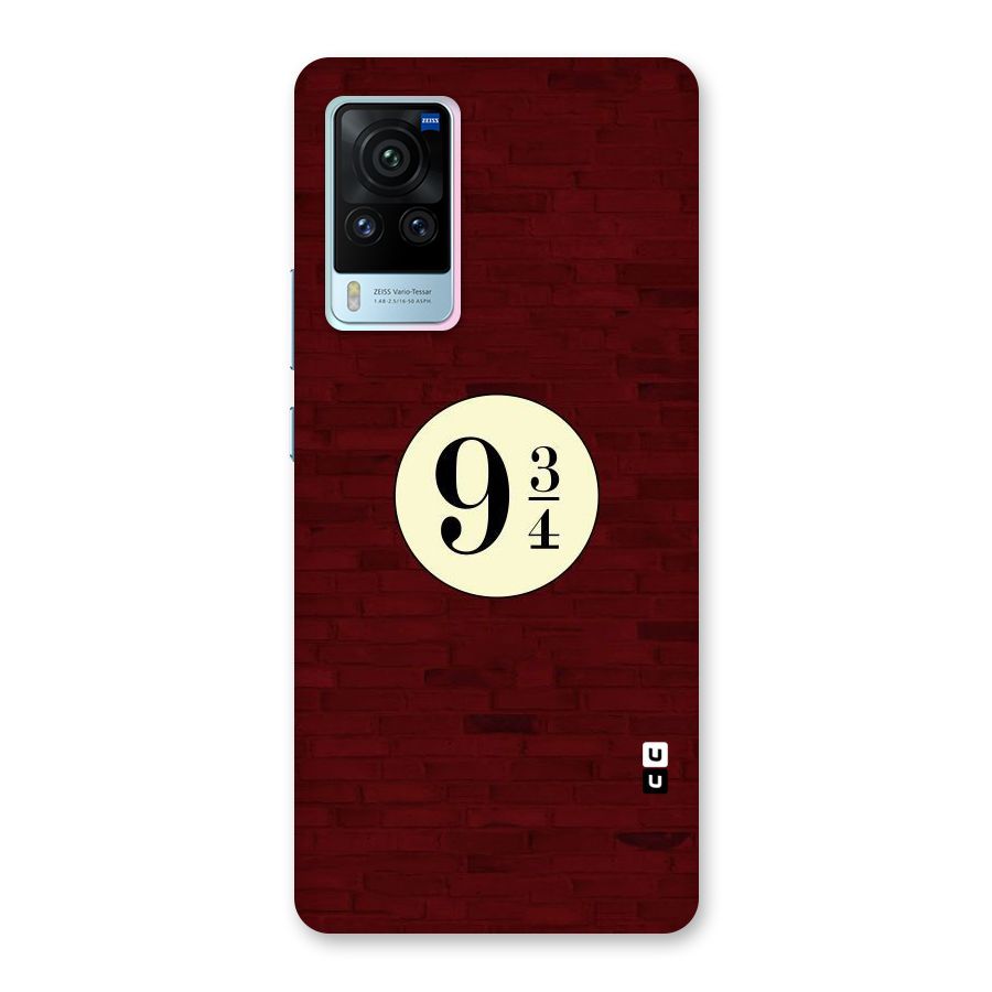 Red Wall Express Back Case for Vivo X60 Pro