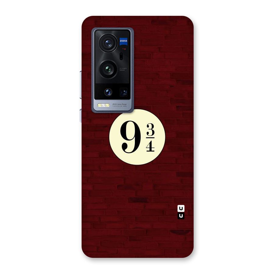 Red Wall Express Back Case for Vivo X60 Pro Plus