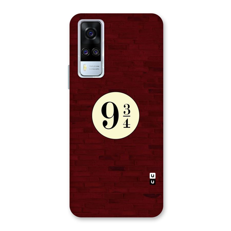 Red Wall Express Back Case for Vivo Y31