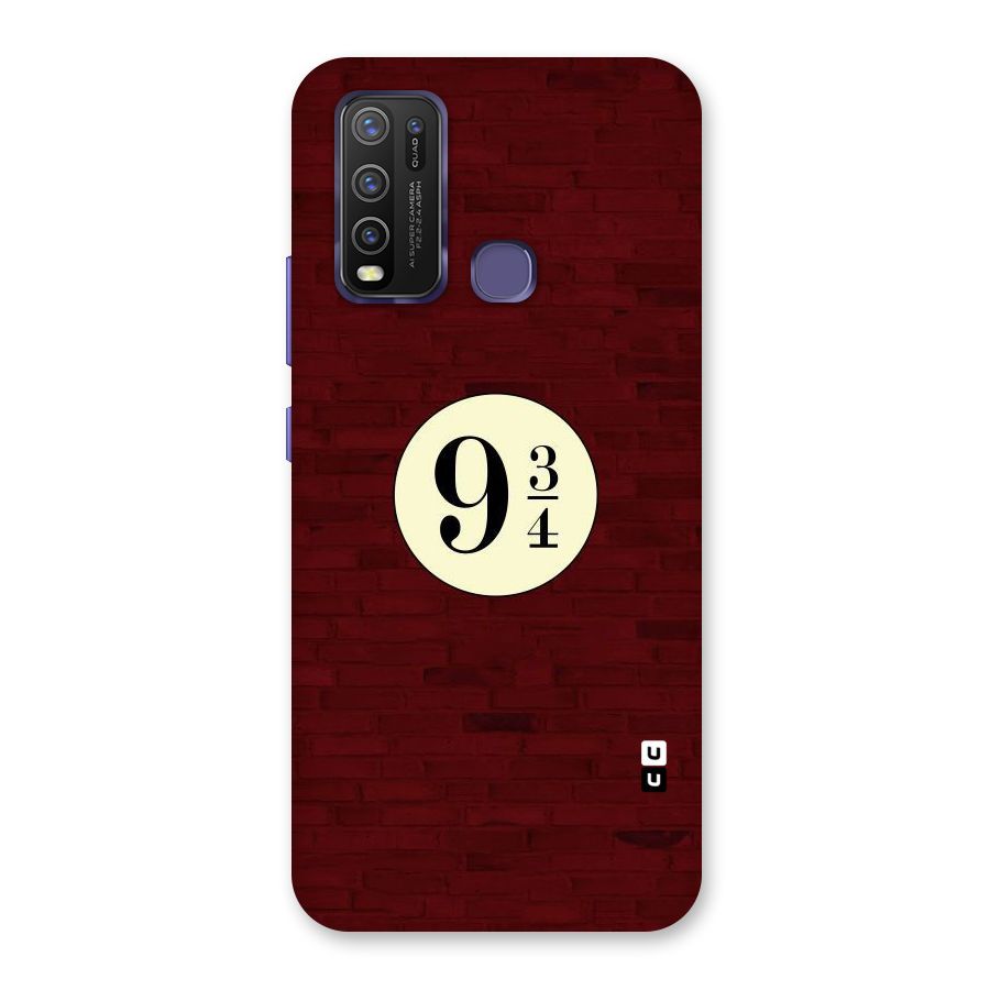 Red Wall Express Back Case for Vivo Y50