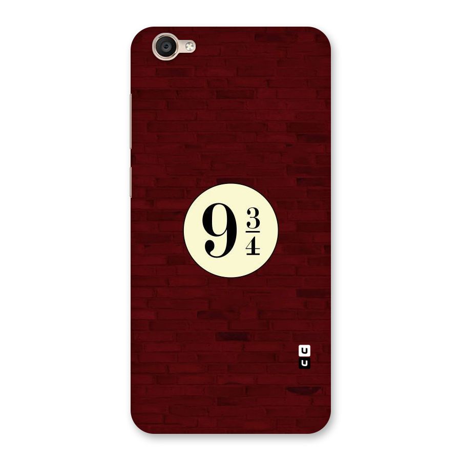 Red Wall Express Back Case for Vivo Y55
