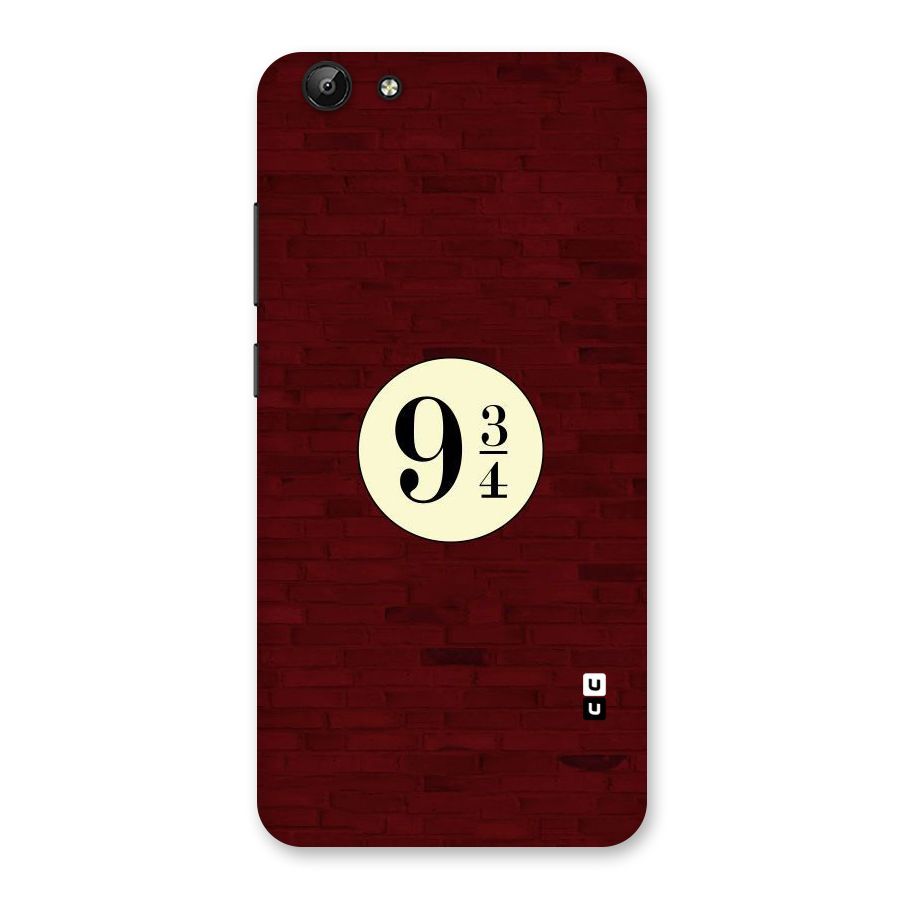 Red Wall Express Back Case for Vivo Y69