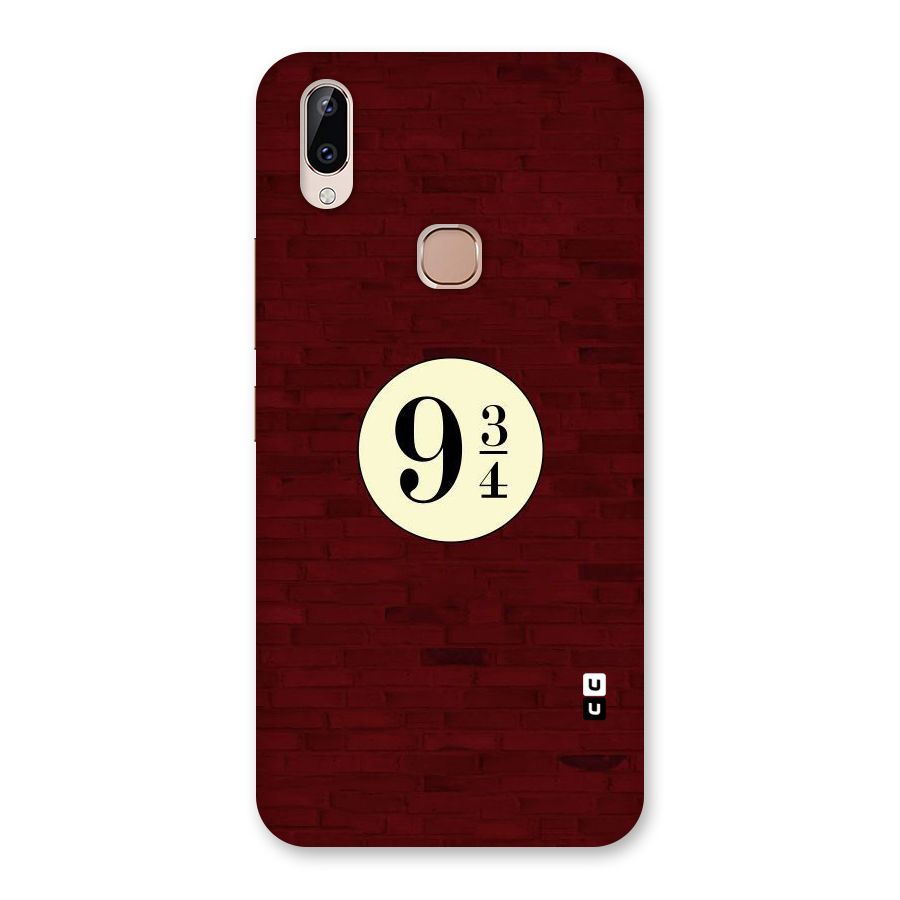 Red Wall Express Back Case for Vivo Y83 Pro