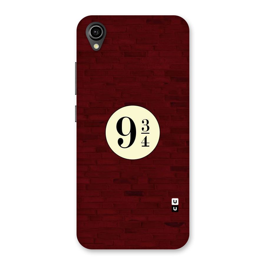 Red Wall Express Back Case for Vivo Y90