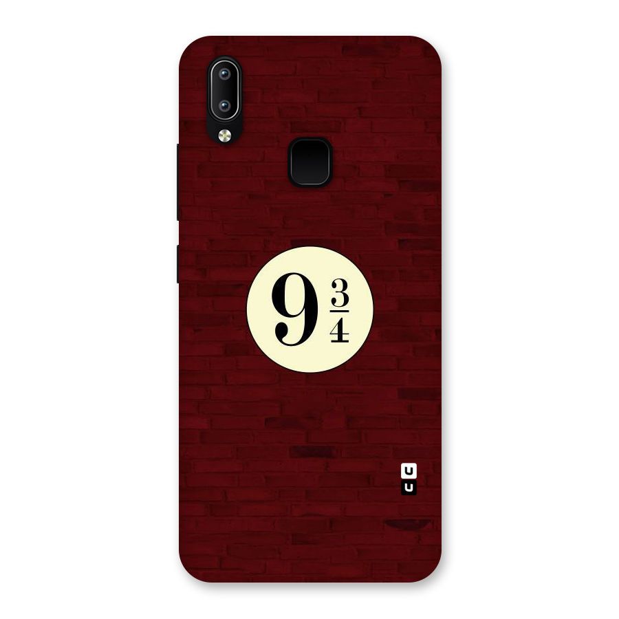 Red Wall Express Back Case for Vivo Y93