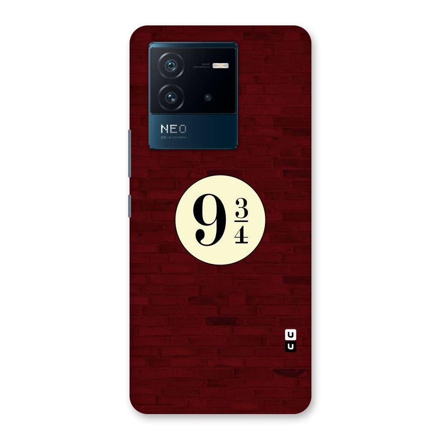 Red Wall Express Back Case for Vivo iQOO Neo 6 5G