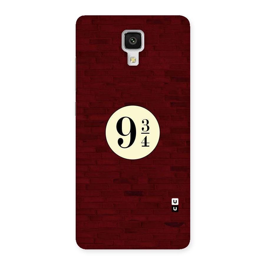 Red Wall Express Back Case for Xiaomi Mi 4