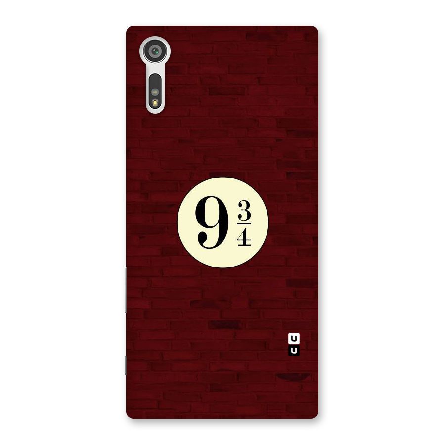 Red Wall Express Back Case for Xperia XZ