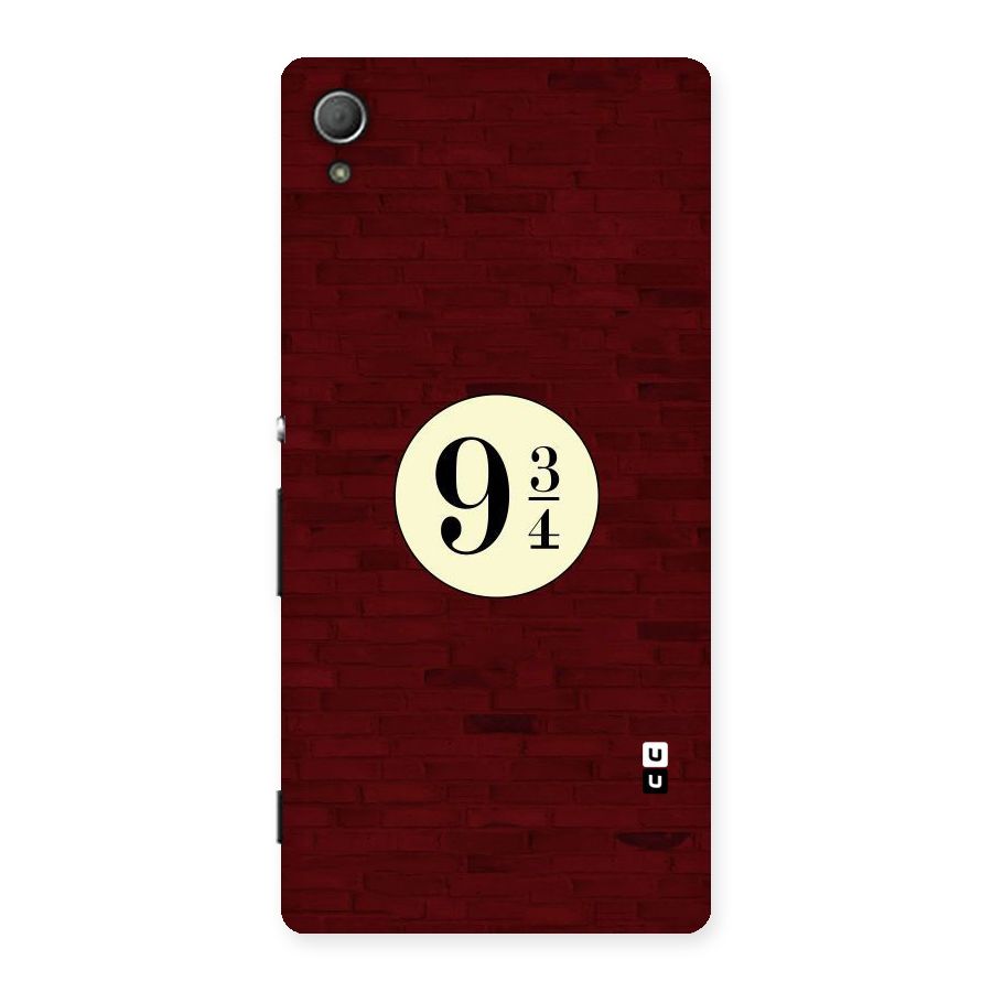Red Wall Express Back Case for Xperia Z3 Plus