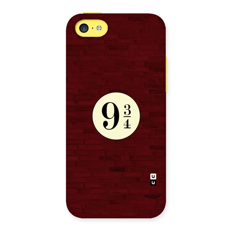 Red Wall Express Back Case for iPhone 5C