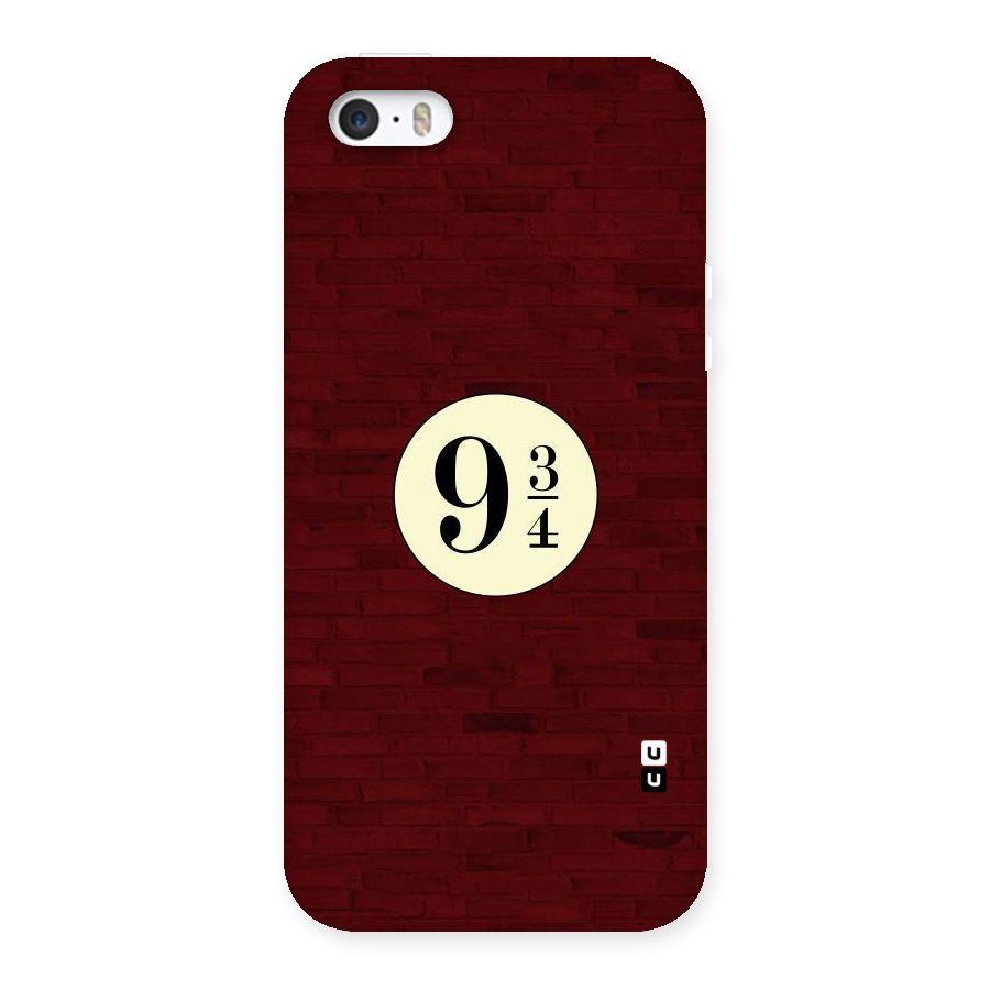 Red Wall Express Back Case for iPhone 5 5S