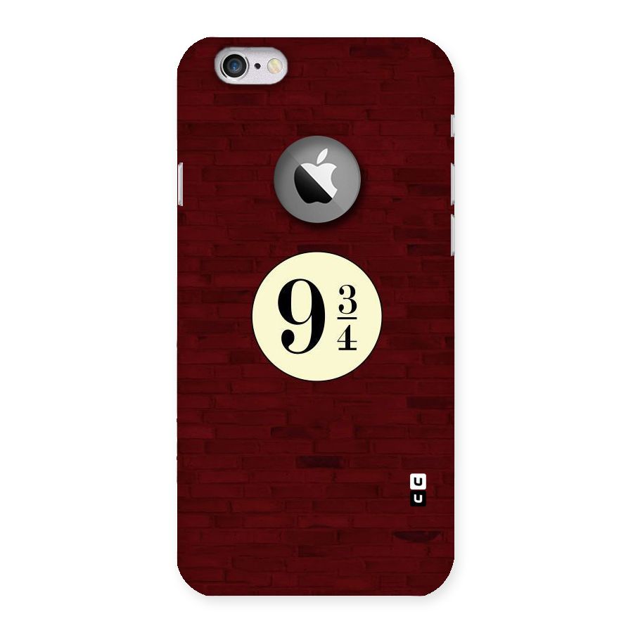 Red Wall Express Back Case for iPhone 6 Logo Cut