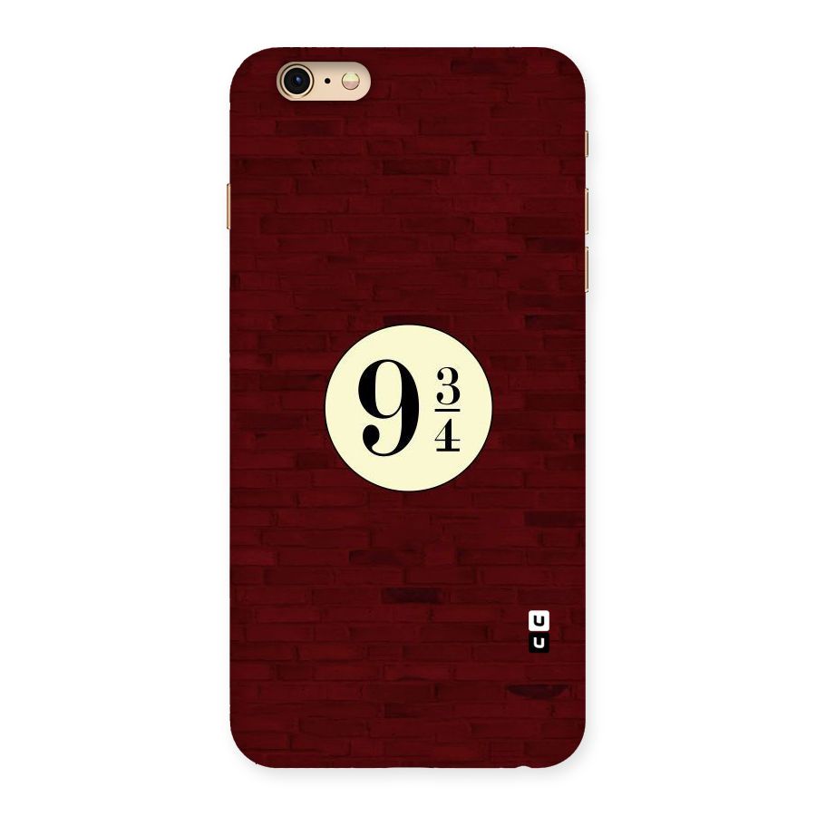 Red Wall Express Back Case for iPhone 6 Plus 6S Plus