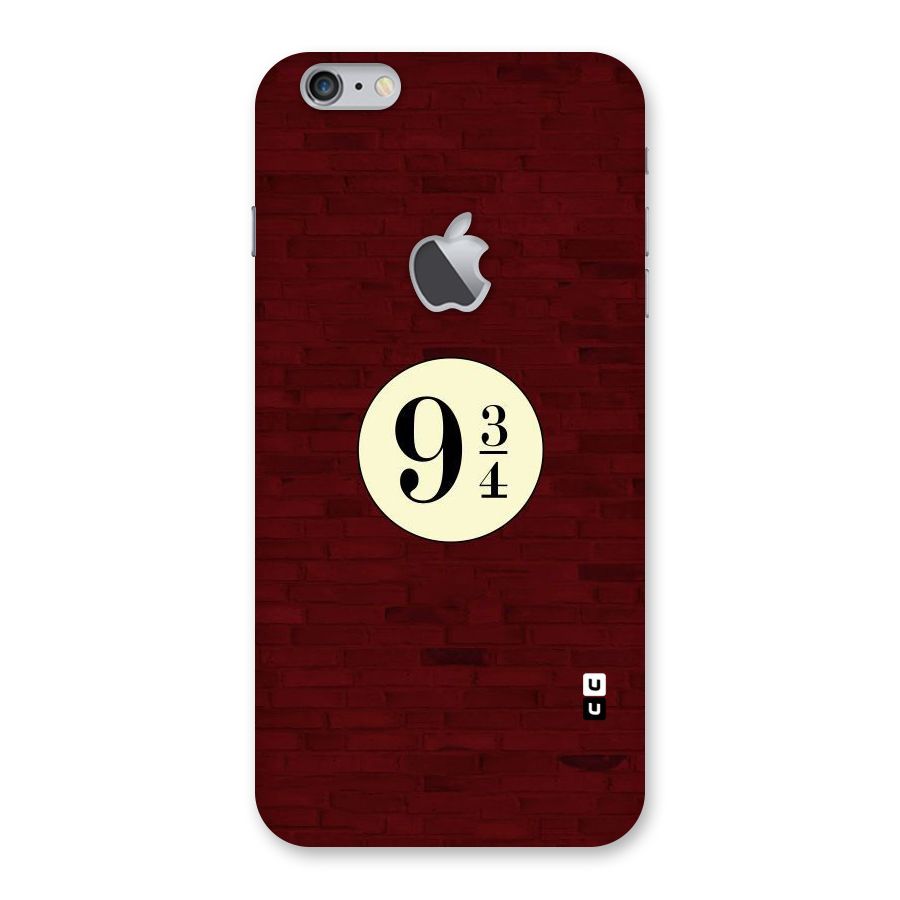 Red Wall Express Back Case for iPhone 6 Plus 6S Plus Logo Cut