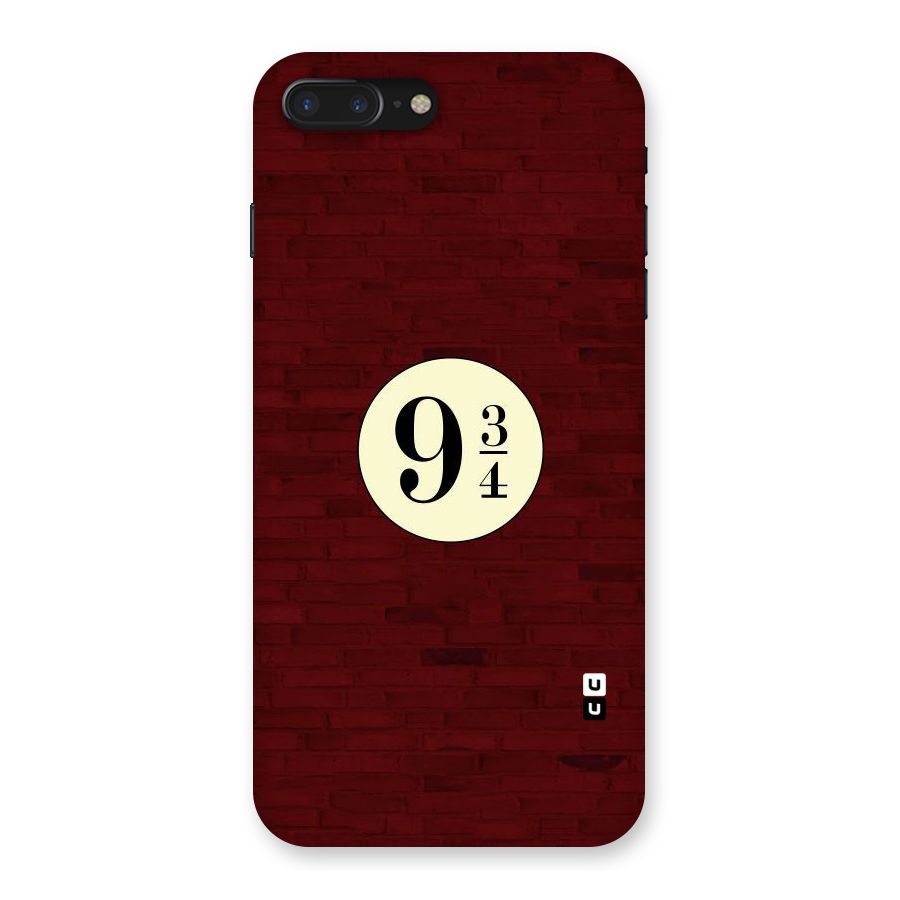 Red Wall Express Back Case for iPhone 7 Plus