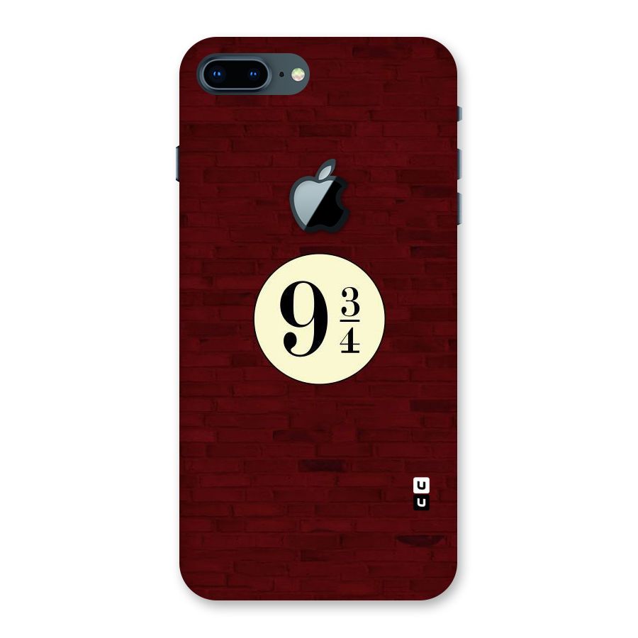 Red Wall Express Back Case for iPhone 7 Plus Apple Cut