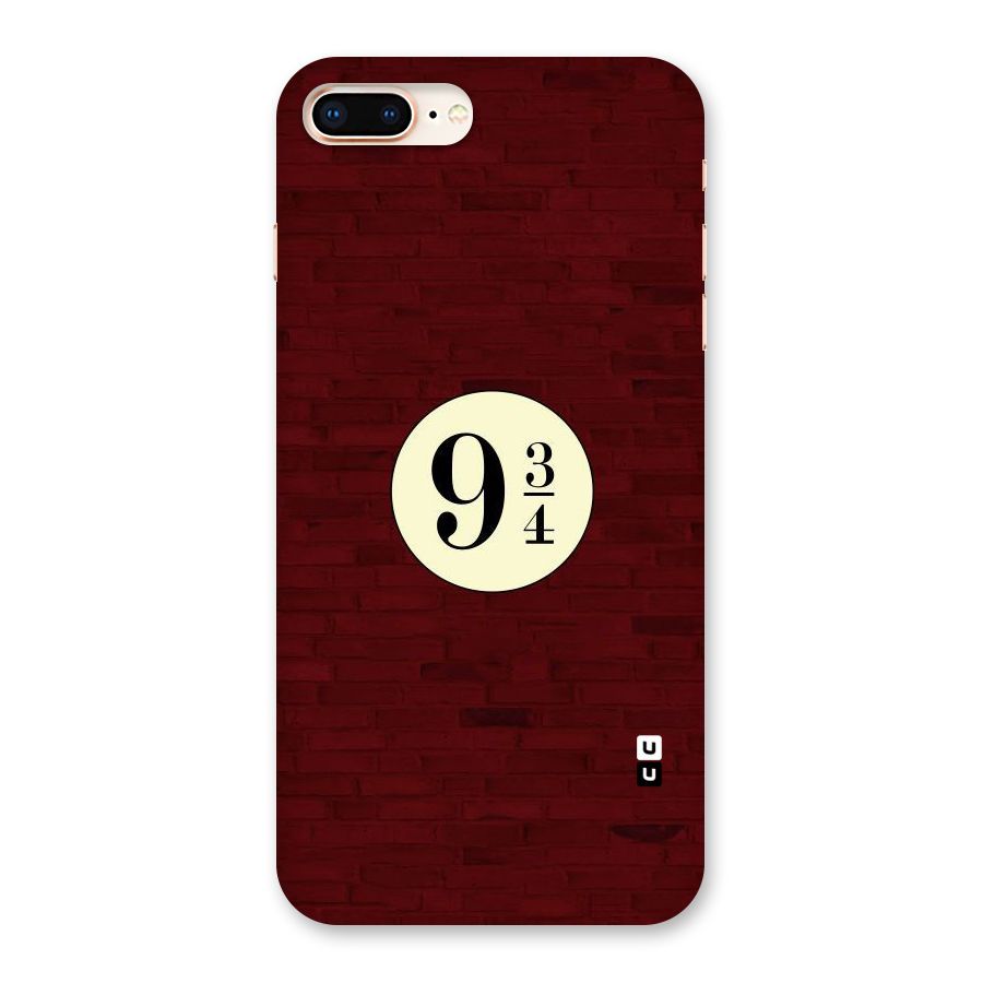 Red Wall Express Back Case for iPhone 8 Plus