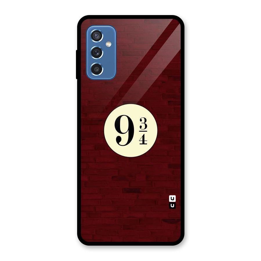 Red Wall Express Glass Back Case for Galaxy M52 5G
